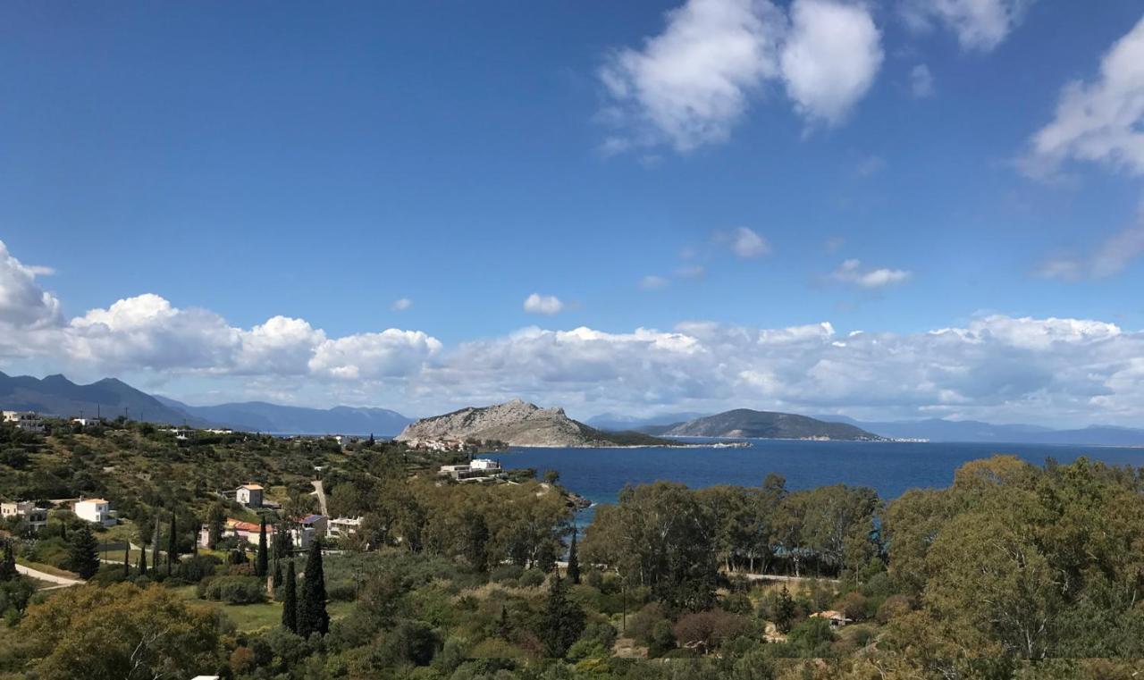 Serenity Villa Aegina Fantastic View Near The Beach Exterior foto