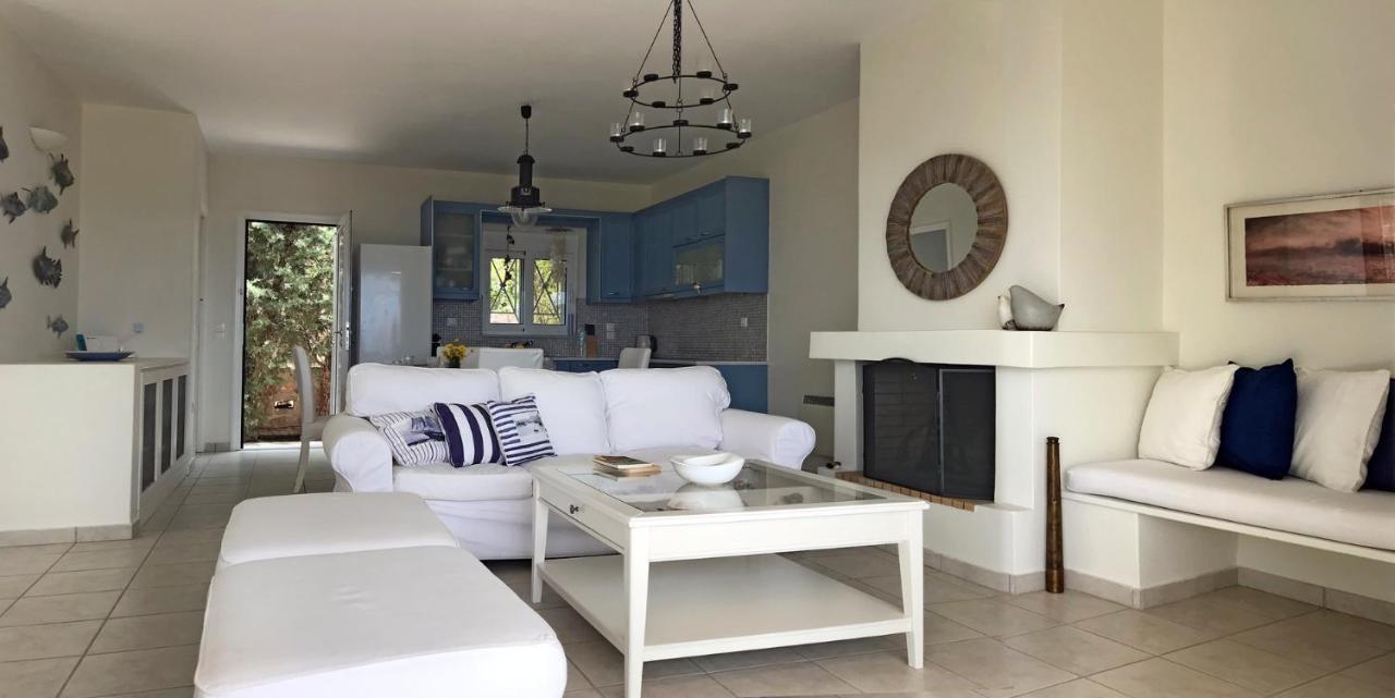 Serenity Villa Aegina Fantastic View Near The Beach Exterior foto