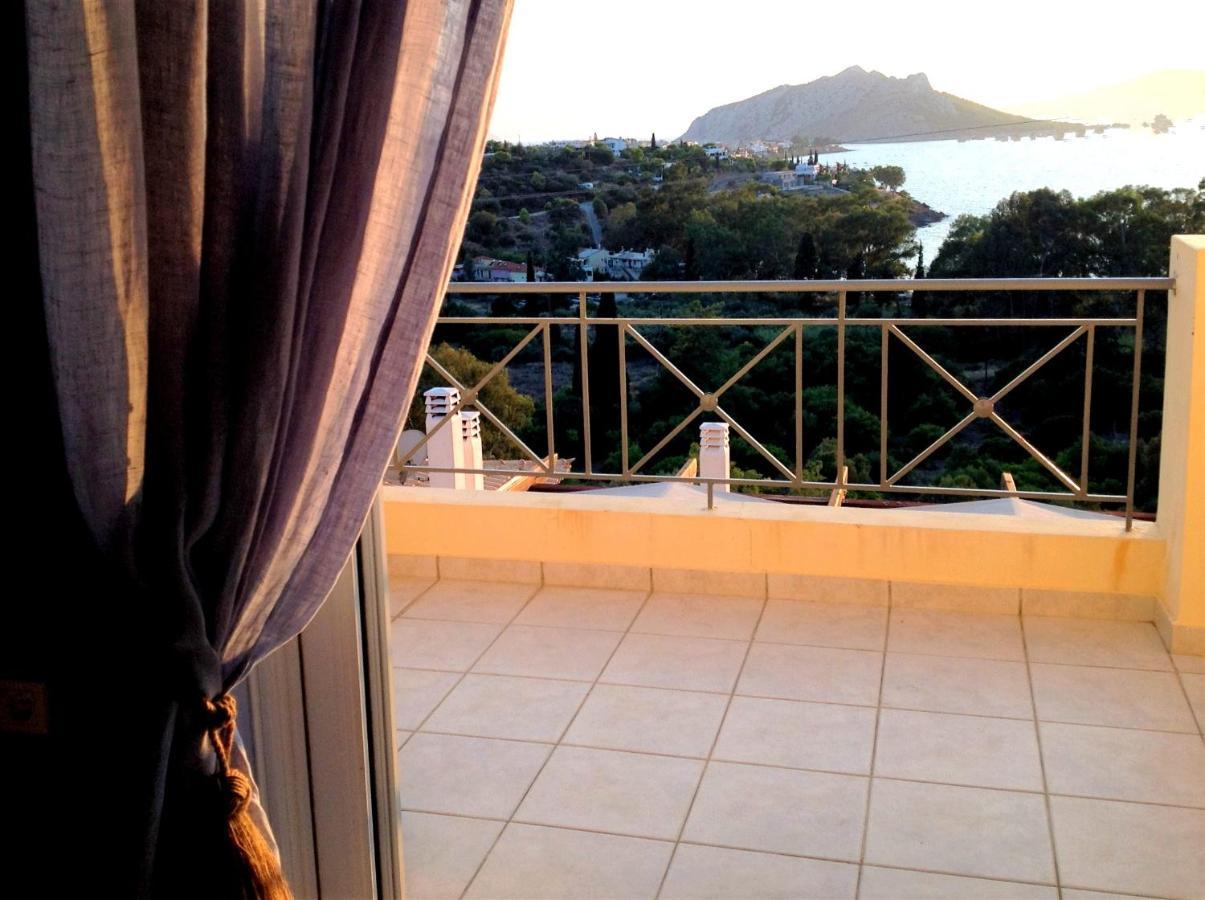 Serenity Villa Aegina Fantastic View Near The Beach Exterior foto